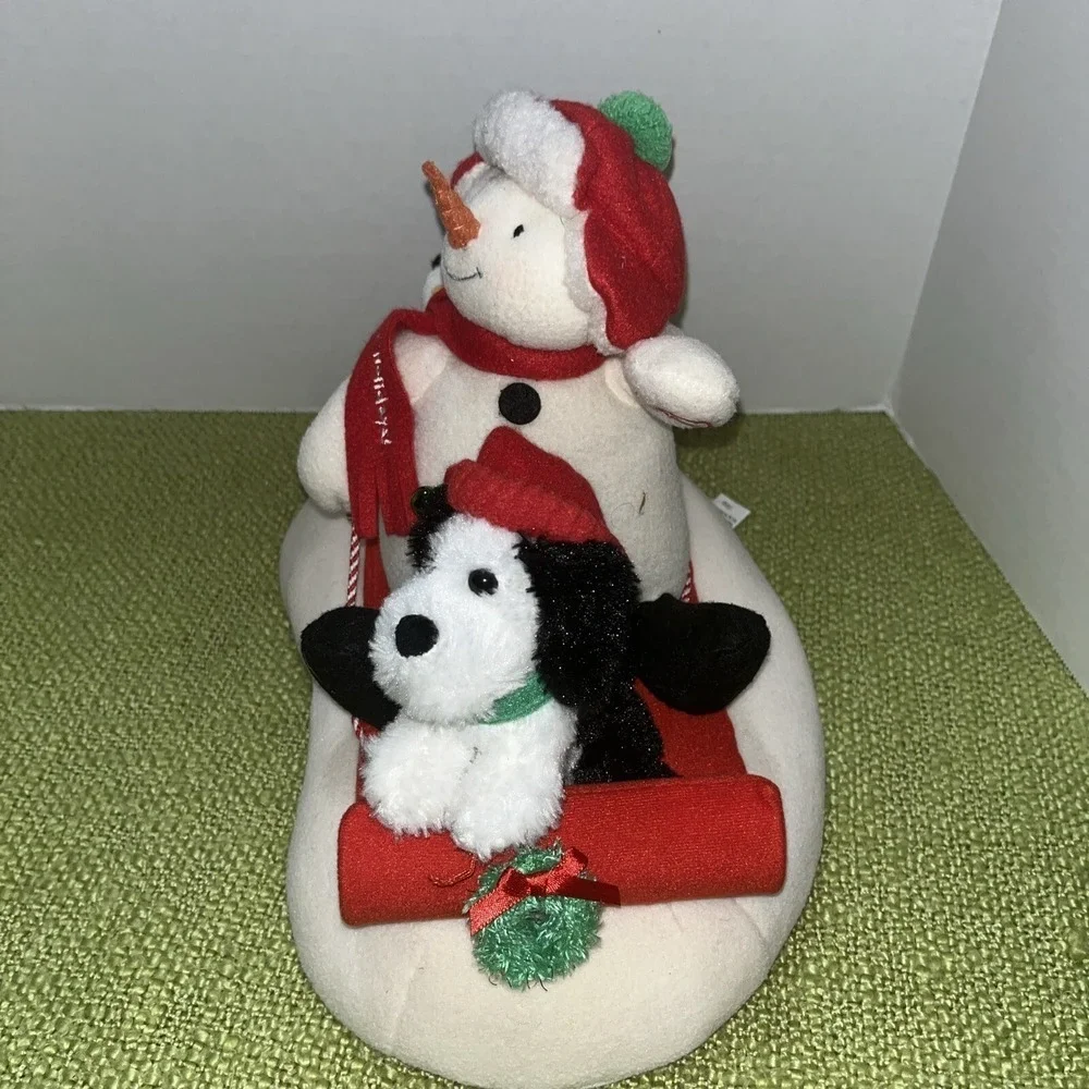 HALLMARK 2007‎ JINGLE PALS SNOW WHAT FUN SLEDDERS SNOWMEN ANIMATED WATCH VIDEO!